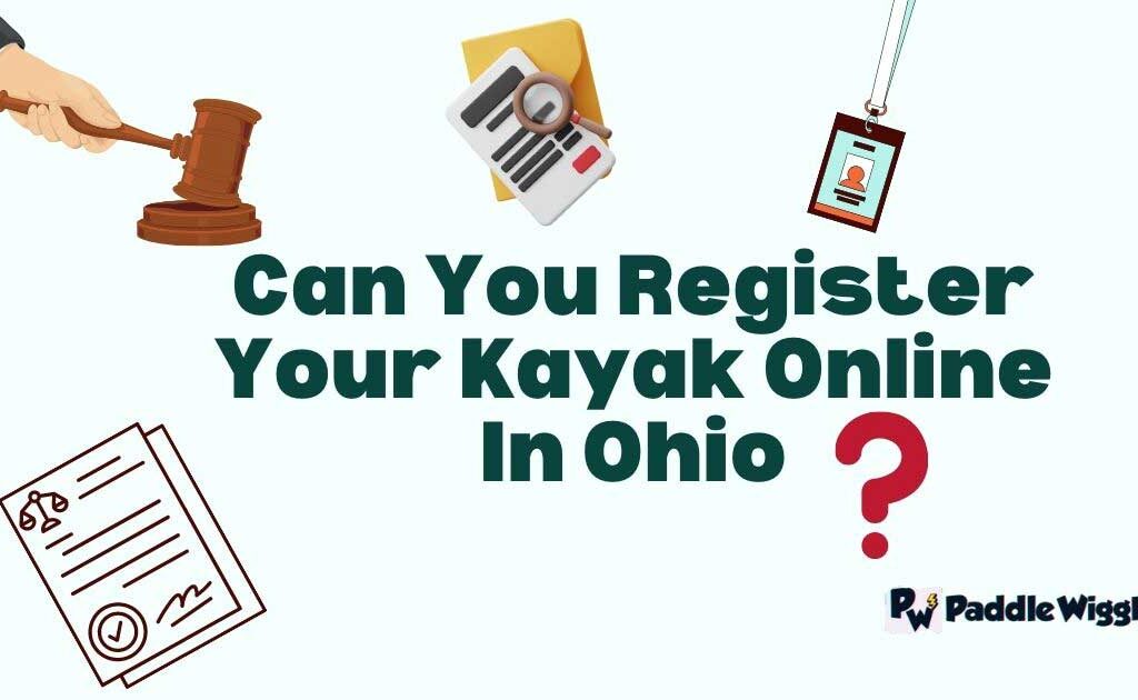 Can I register my kayak online in Ohio?