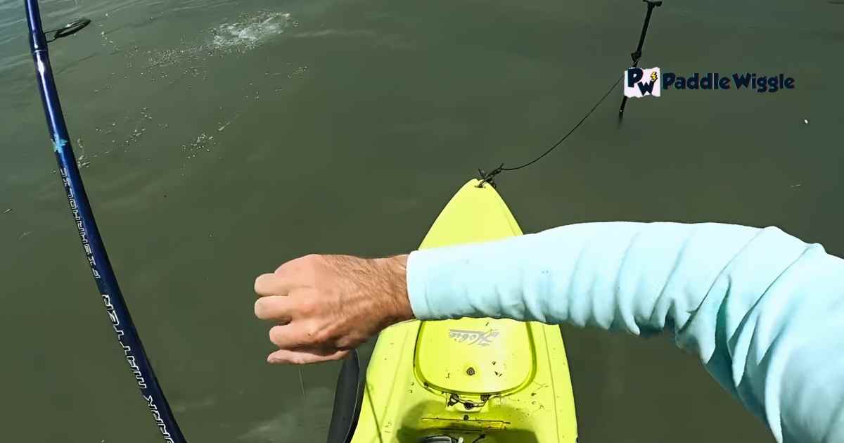 Explaining how to catch target species in a saltwater kayak fishing tournament.