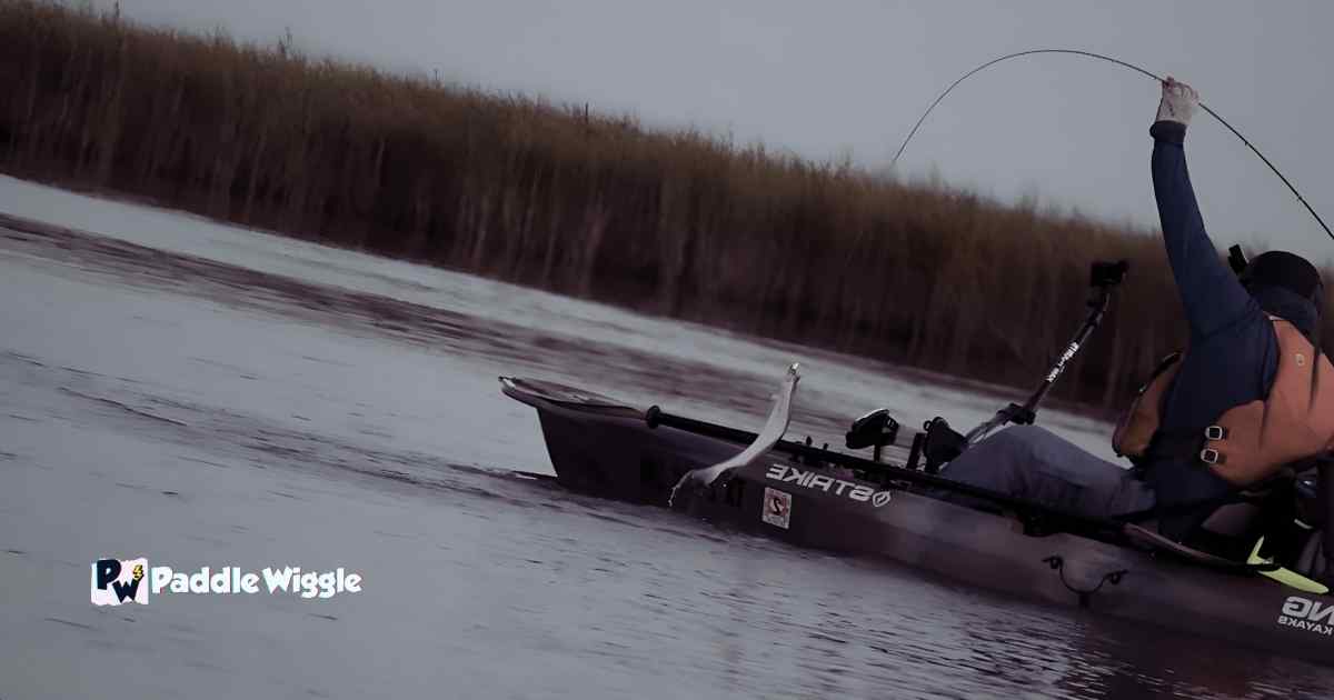 Ronin participating one of the top kayak fishing tournaments in Texas - Texas Kayak Bass League.
