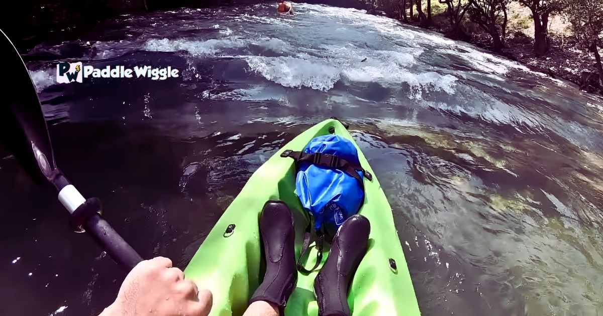 Proper Foot Placement and Positions in a Kayak.