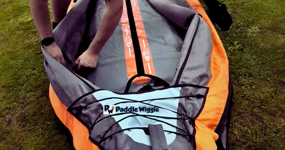 Mold on an inflatable kayak