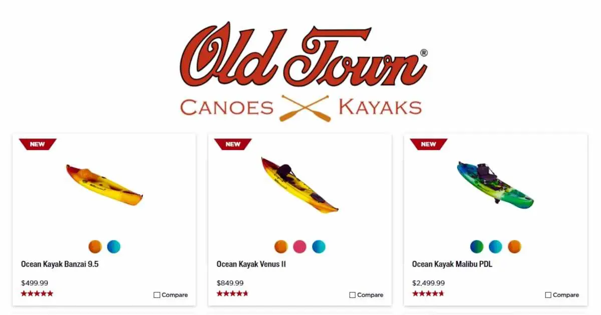 Old Town Kayaks
