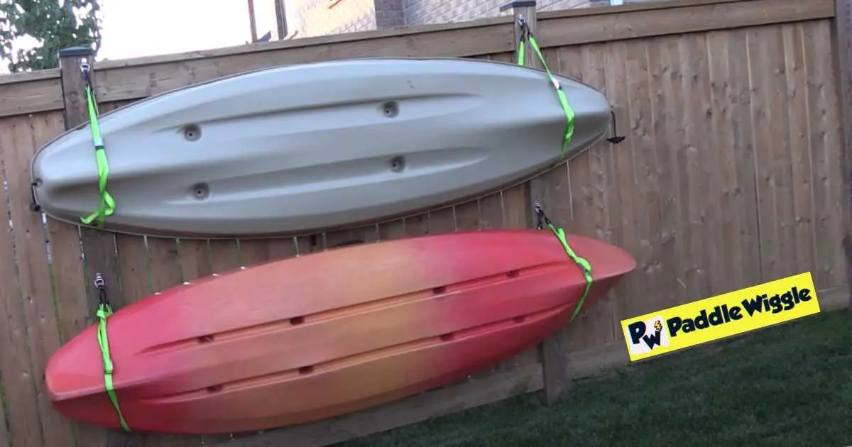 Keep Kayaks Outdoors During Boating Season