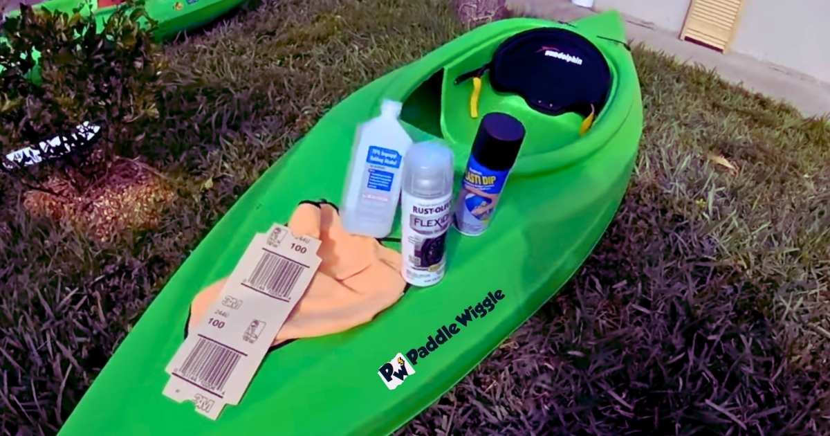 Applying Thin Coats To A Kayak